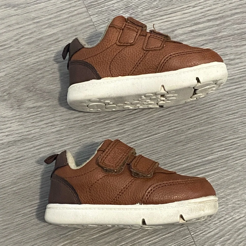 Carter’s Baby Brown First Walker Shoe Size 5